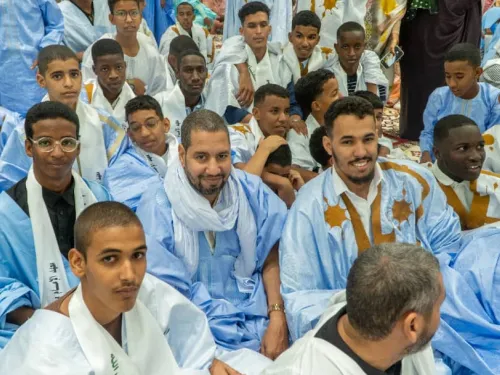 *المفتش محمد الأمين الطالب محمد يكتب....* *في أرض المعادن النفيسة... معهد ورش يحتفي بأثمن المعادن: حَمَلة القرآن الكريم