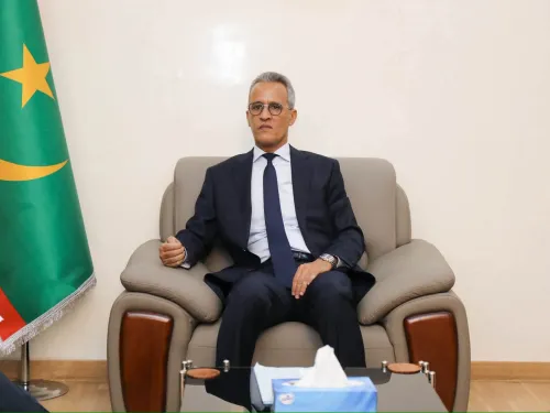 وزير الصيد يستقبل سفير المملكة المتحدة المعتمد في موريتانيا