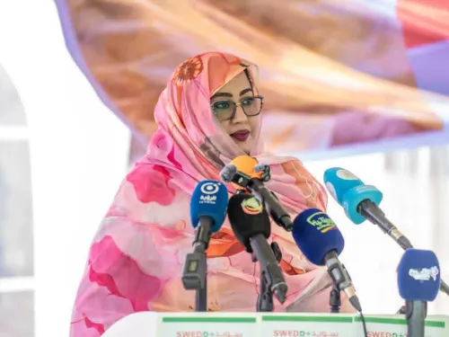 الحقيقة تنشر كلمة السيدة الأولى الدكتورة مريم فاضل الداه بمدينة الاك :