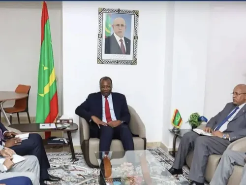 وزير التنمية الحيوانية يستقبل الممثل المقيم للبنك الدولي بموريتانيا بموريتانيا