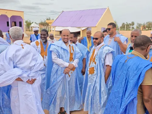 الأمين العام لوزارة الشؤون الإسلامية يؤدي زيارة للمدير العام لمعهد ورش في مقاطعة جكني