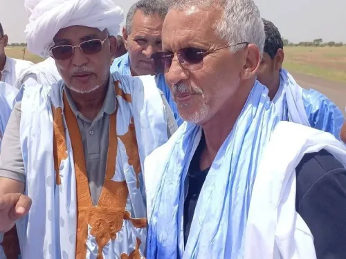 ولد حدمين يستقبل منسق حزب الإنصاف بالحوض الشرقي على مشارف جكني