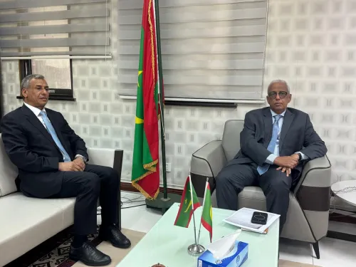 وزير الشؤون الاقتصادية والتنمية يجري مباحثات مع المدير التنفيذي بمجموعة البنك الأفريقي للتنمية