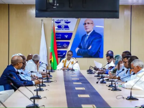 حزب الإنصاف يدعو إلى تعزيز حضوره الميداني بموريتانيا