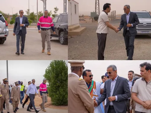 وزير المعادن والصناعة يبدأ جولة تفقدية لشركة كينروس تازيازت
