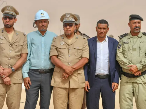 معادن موريتانيا تساهم في الحملة الوطنية للنظافة بمدينة الشامي