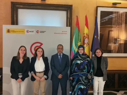 على هامش قمة مدريد: وزير الاقتصاد يجري مباحثات مع المديرة العامة للوكالة الإسبانية للتعاون الدولي